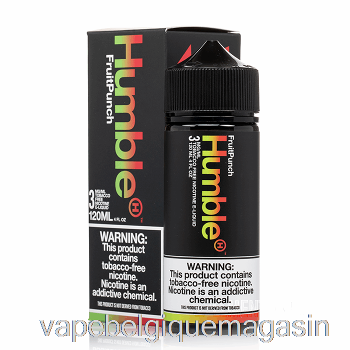 Vape Jetable Fruit Punch - Humble Juice Co - 120ml 0mg